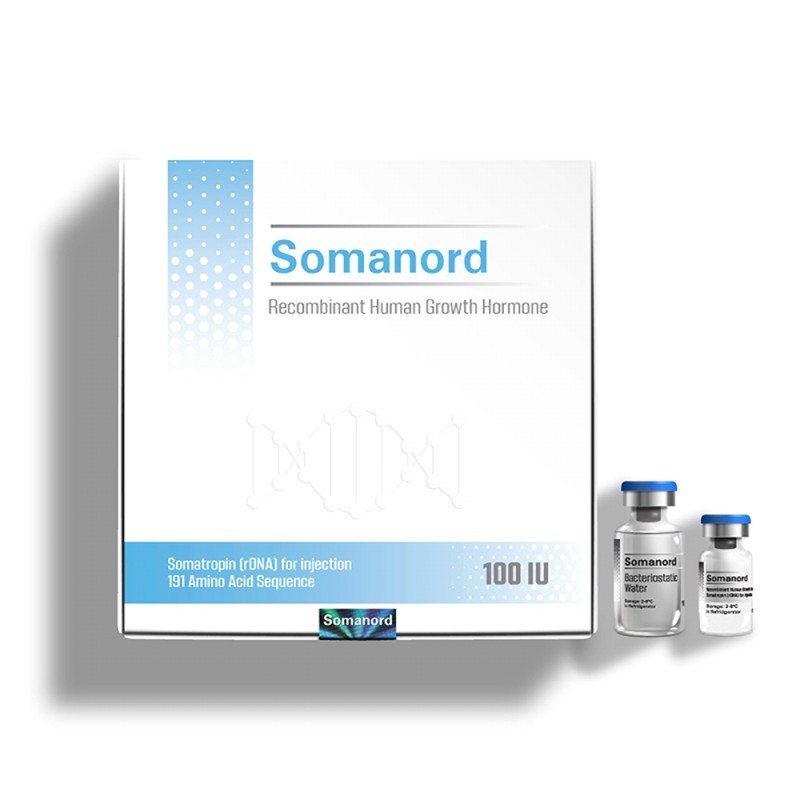 SOMANORD HGH 100iu kit + 10ml Bac Water, Top Grade 191 Verification