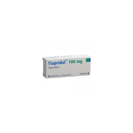 Tiapridal 100mg x 30 tablets by Sanofi